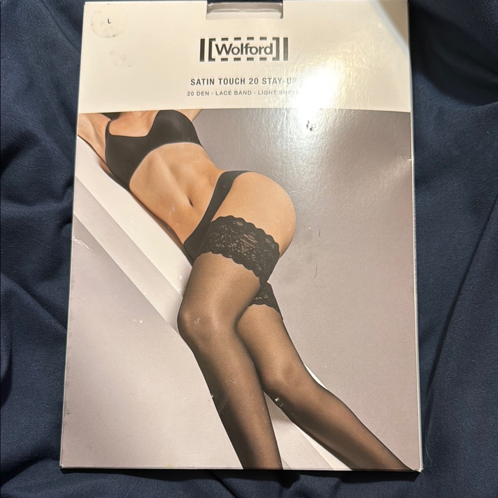 Wolford Satin Touch 20 Stay-Up Stockings
